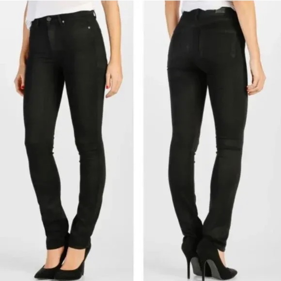 PAIGE Denim - Paige Hoxton Straight Ankle Dark Wash Jeans Size 27